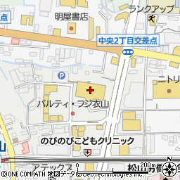 エベレストフード パルティ・フジ衣山店周辺の地図