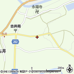 和歌山県日高郡印南町古井613周辺の地図