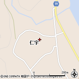 徳島県那賀郡那賀町仁宇王子前周辺の地図