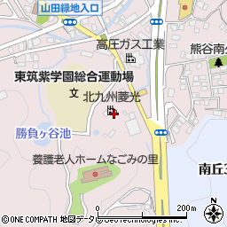 北九州菱光株式会社　小倉工場周辺の地図