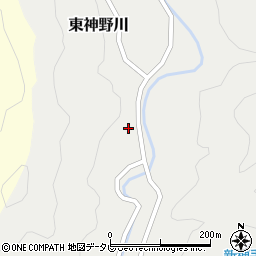 和歌山県日高郡みなべ町東神野川703周辺の地図