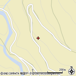 高知県長岡郡大豊町立川上名485周辺の地図