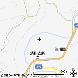 和歌山県日高郡みなべ町清川2208周辺の地図