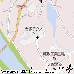 大塚テクノ株式会社　鷲敷工場周辺の地図