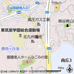 北九州菱光小倉工場周辺の地図