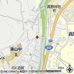 愛媛県松山市溝辺町455-6周辺の地図
