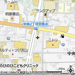 ドコモショップ松山衣山店周辺の地図