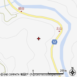 愛媛県西条市大保木甲周辺の地図