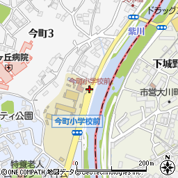 今町小学校前周辺の地図