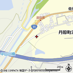 愛媛県西条市丹原町湯谷口甲-343周辺の地図