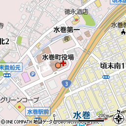 福岡県水巻町（遠賀郡）周辺の地図