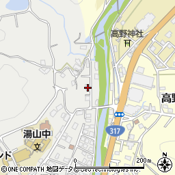 愛媛県松山市溝辺町457周辺の地図