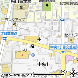 トヨタカローラ愛媛株式会社　営業部Ｕ‐ＣＡＲ推進課周辺の地図