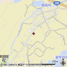 福岡県宗像市池田999-1周辺の地図
