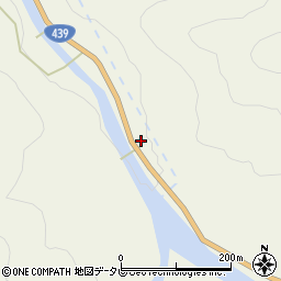 徳島県三好市東祖谷菅生192周辺の地図