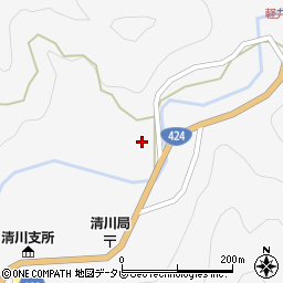 和歌山県日高郡みなべ町清川1314周辺の地図
