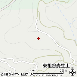 徳島県三好市東祖谷麦生土29周辺の地図