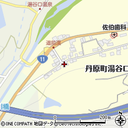 愛媛県西条市丹原町湯谷口309周辺の地図