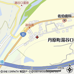 愛媛県西条市丹原町湯谷口甲-349周辺の地図