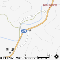 和歌山県日高郡みなべ町清川2143周辺の地図