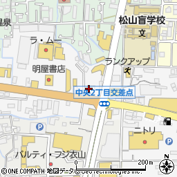 株式会社明屋書店　中央通店周辺の地図
