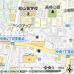 〒791-8015 愛媛県松山市中央の地図