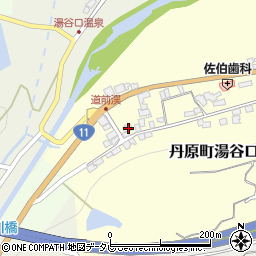 愛媛県西条市丹原町湯谷口314周辺の地図