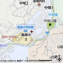 福岡県北九州市八幡東区中畑周辺の地図