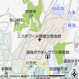 愛媛県退職公務員連盟周辺の地図