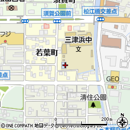 〒791-8053 愛媛県松山市若葉町の地図