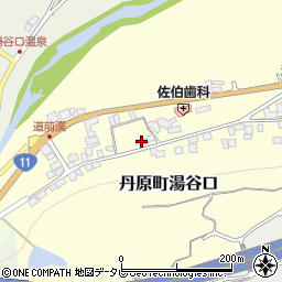 愛媛県西条市丹原町湯谷口362周辺の地図