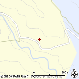 和歌山県田辺市本宮町一本松32周辺の地図