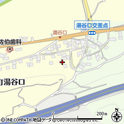 愛媛県西条市丹原町湯谷口甲-424周辺の地図