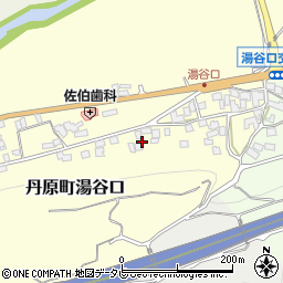 愛媛県西条市丹原町湯谷口392周辺の地図