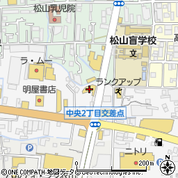 ＨｏｎｄａＣａｒｓ愛媛松山北環状店周辺の地図