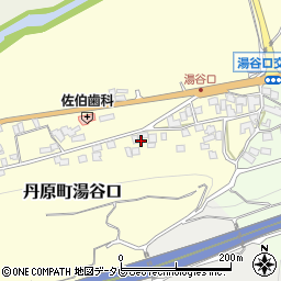 愛媛県西条市丹原町湯谷口394周辺の地図