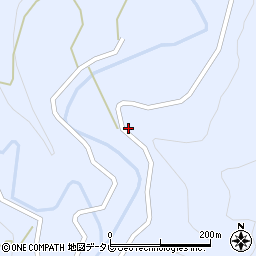 和歌山県新宮市熊野川町西敷屋887周辺の地図