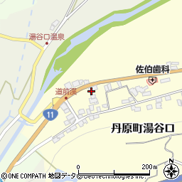 愛媛県西条市丹原町湯谷口306周辺の地図
