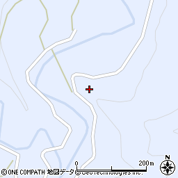 和歌山県新宮市熊野川町西敷屋885周辺の地図