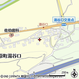 愛媛県西条市丹原町湯谷口甲-406周辺の地図