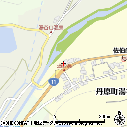 愛媛県西条市丹原町湯谷口甲周辺の地図