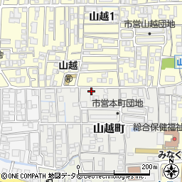 山本仏具店周辺の地図