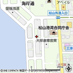 有限会社南海運送　松山連絡事務所周辺の地図
