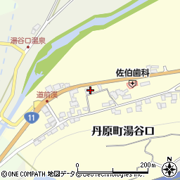 愛媛県西条市丹原町湯谷口甲-300周辺の地図