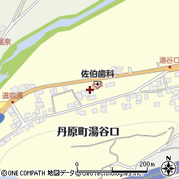愛媛県西条市丹原町湯谷口甲-282周辺の地図