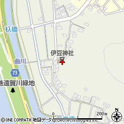 伊豆神社周辺の地図