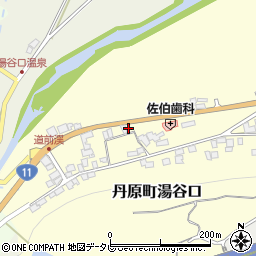 愛媛県西条市丹原町湯谷口331周辺の地図