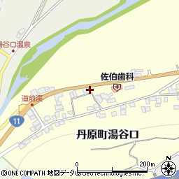 愛媛県西条市丹原町湯谷口甲-287周辺の地図