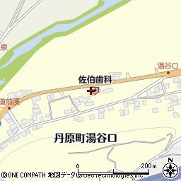 愛媛県西条市丹原町湯谷口甲-274周辺の地図