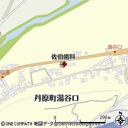 愛媛県西条市丹原町湯谷口274周辺の地図